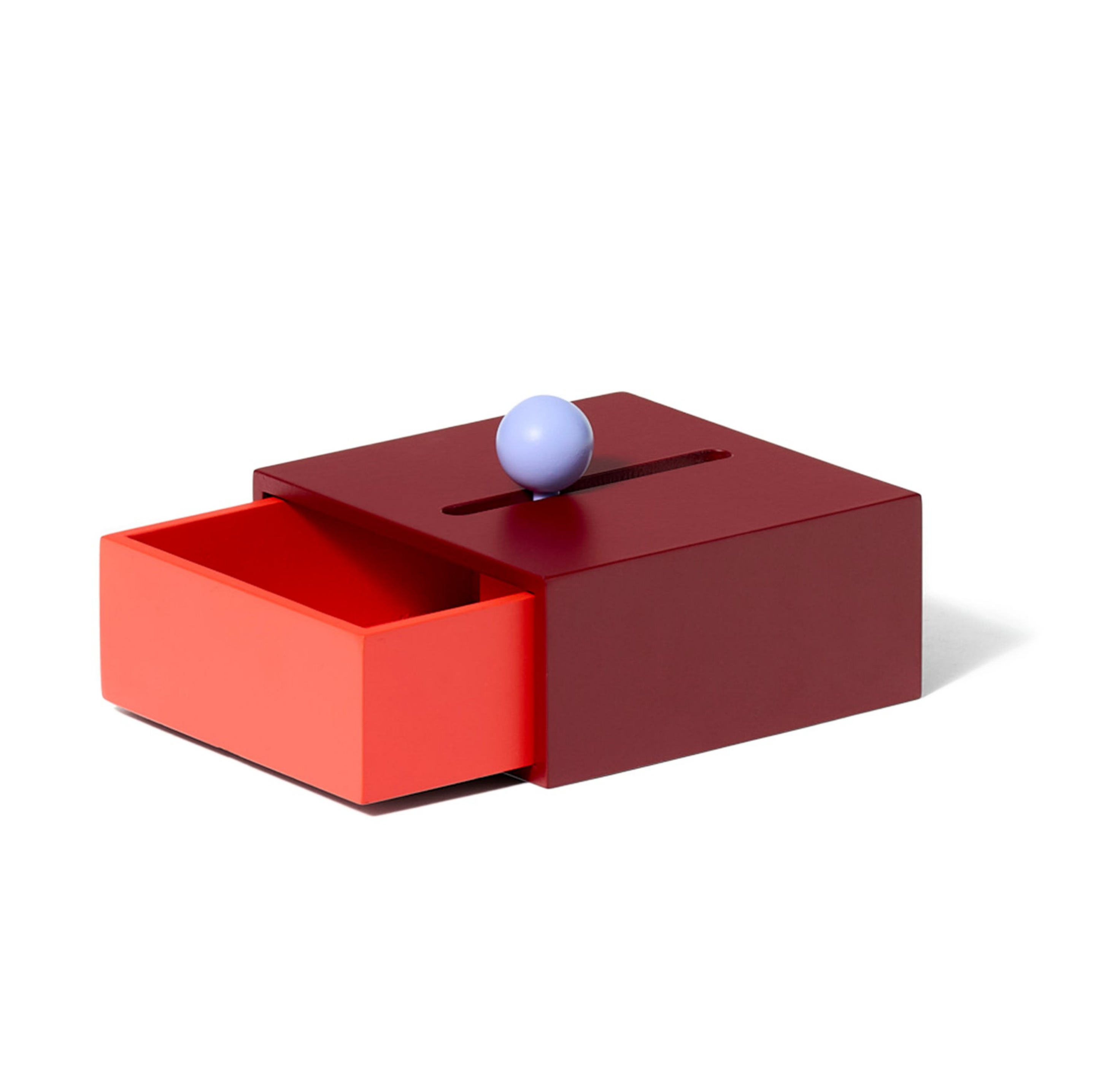 Areaware – Cache Box Small: Red / Orange