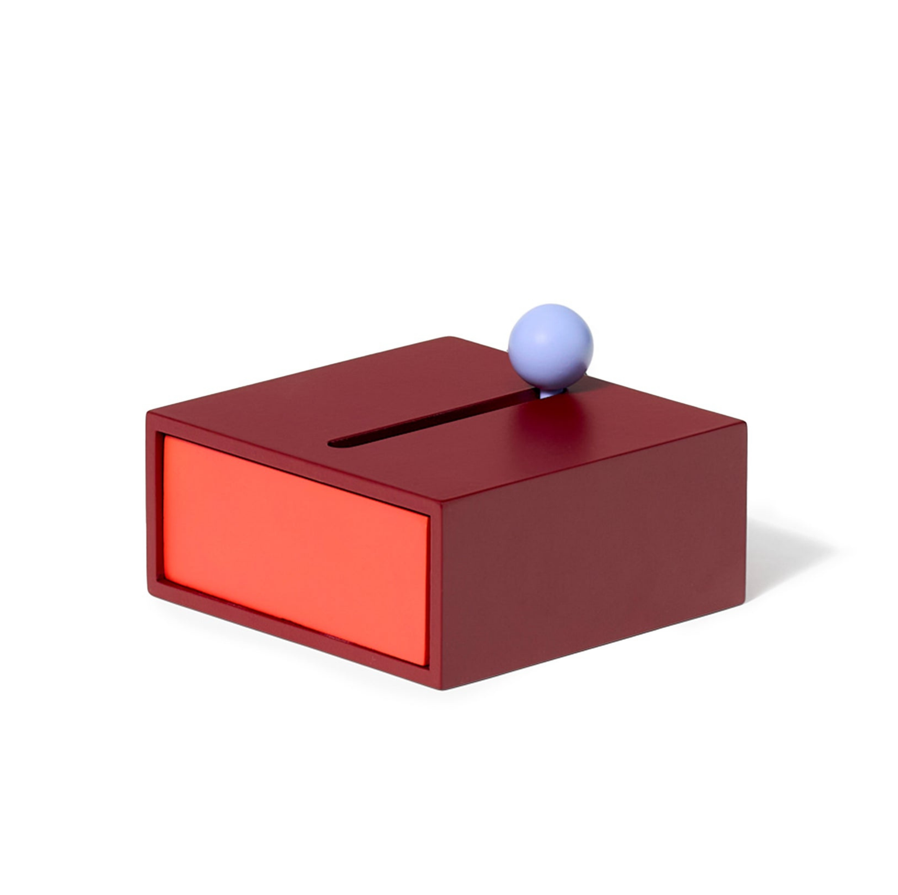 Areaware – Cache Box Small: Red / Orange