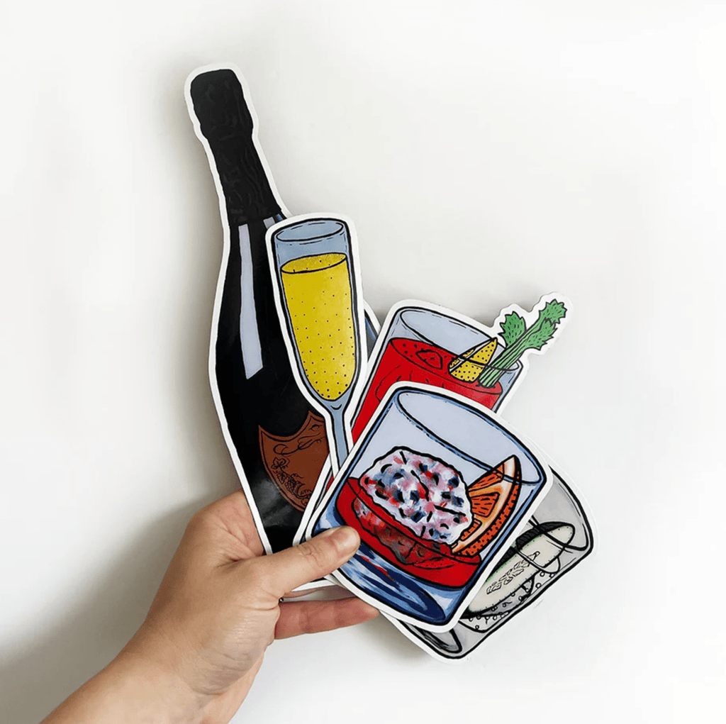 Big Drink Magnets (Set of 4) - Billie Justice Thomson - Gifted