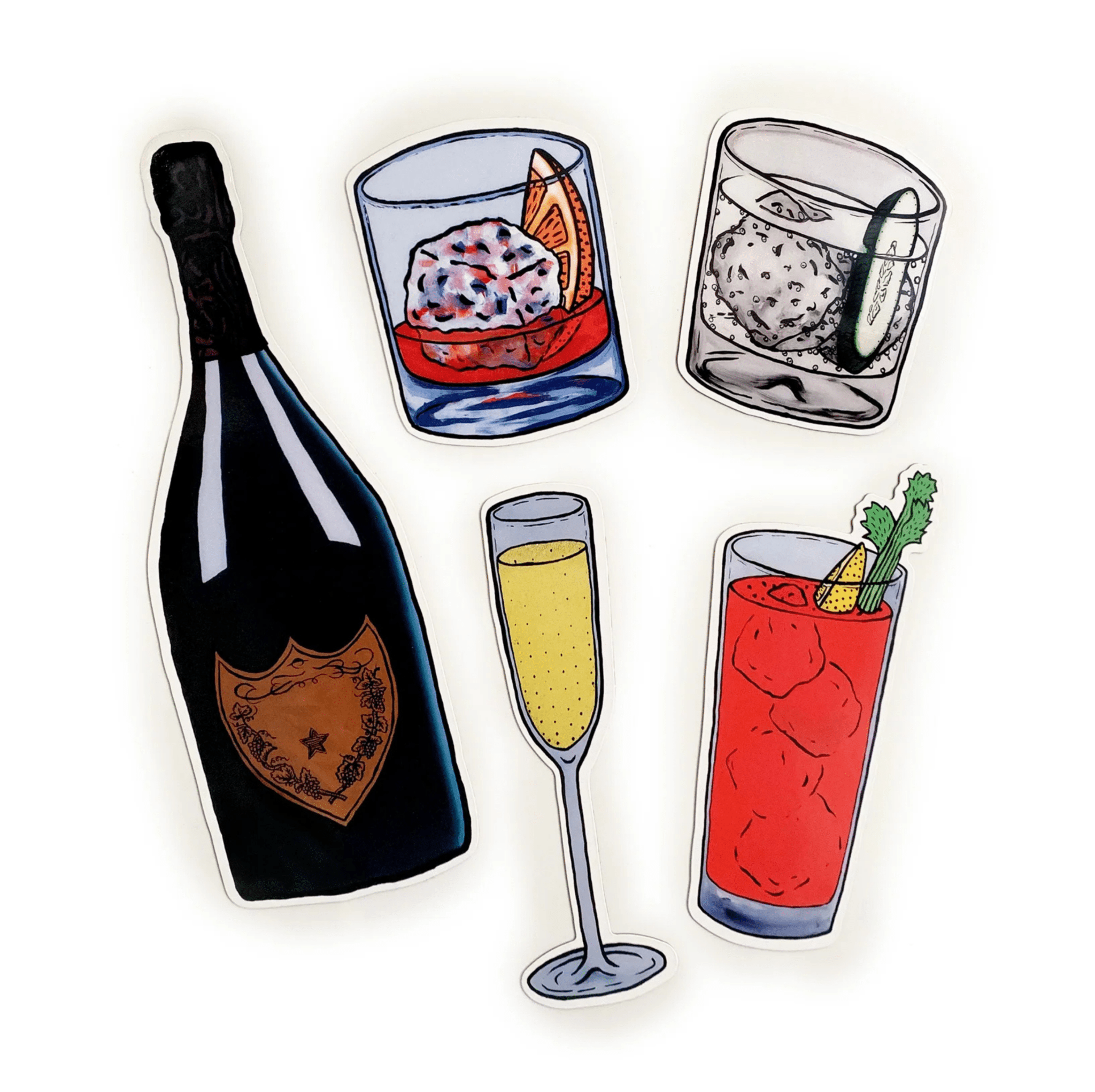 Big Drink Magnets (Set of 4) - Billie Justice Thomson - Gifted