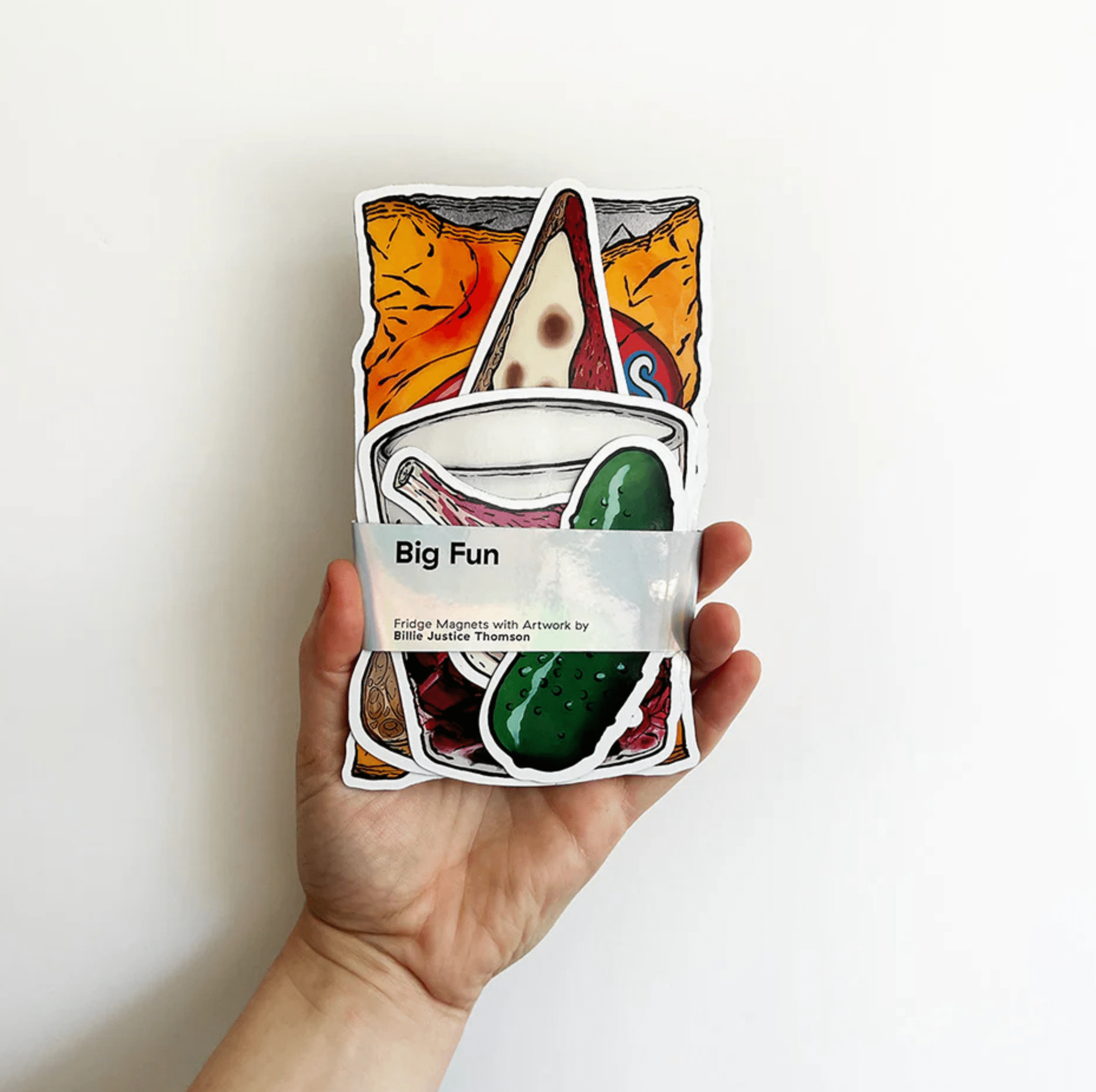 Big Fun Magnets (Set of 4) - Billie Justice Thomson - Gifted