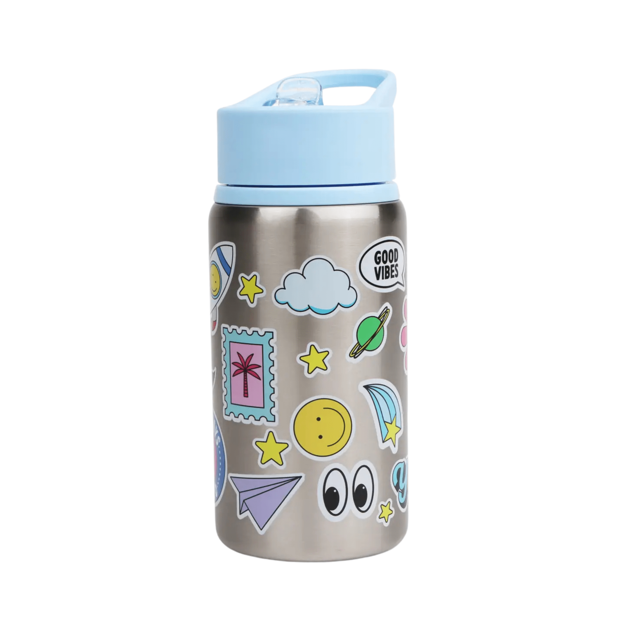 Children’s Sticker Splash Metal Water Bottle - gifted.