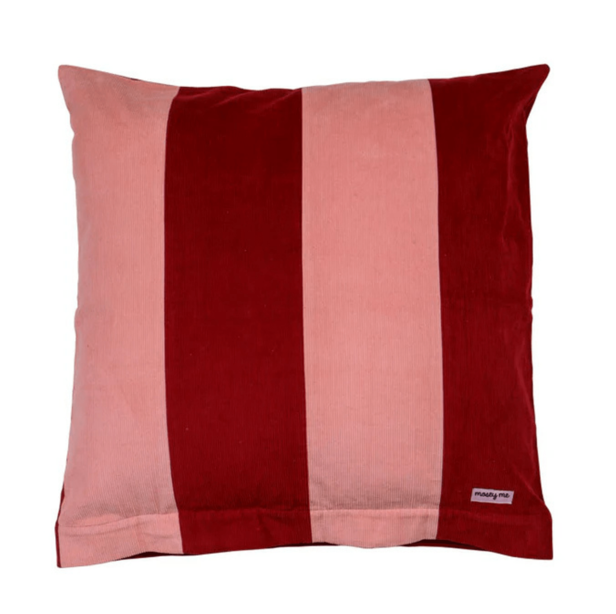 Corduroy Euro Pillowcase Peach/Ruby - Mosey Me - Gifted
