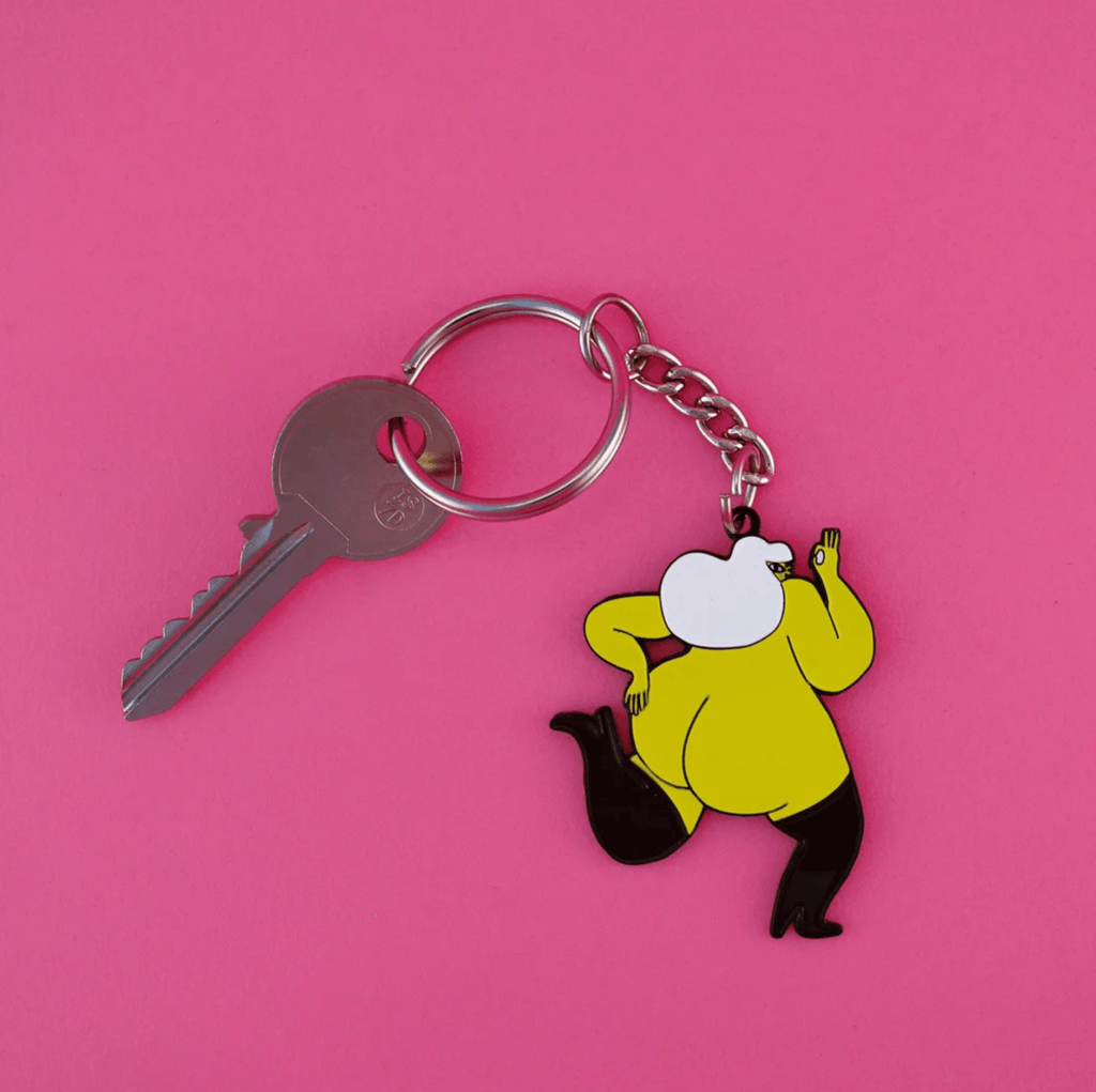 Damn Fine Keychain - by Egle Zvirblytė - Gifted