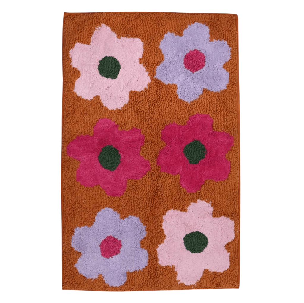 Flowerbed Bath Mat - Mosey Me - Gifted