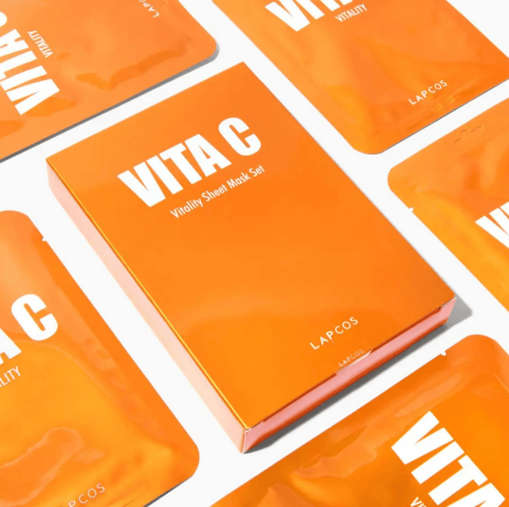 Vita C Derma Sheet Mask – 5 Pack - gifted.