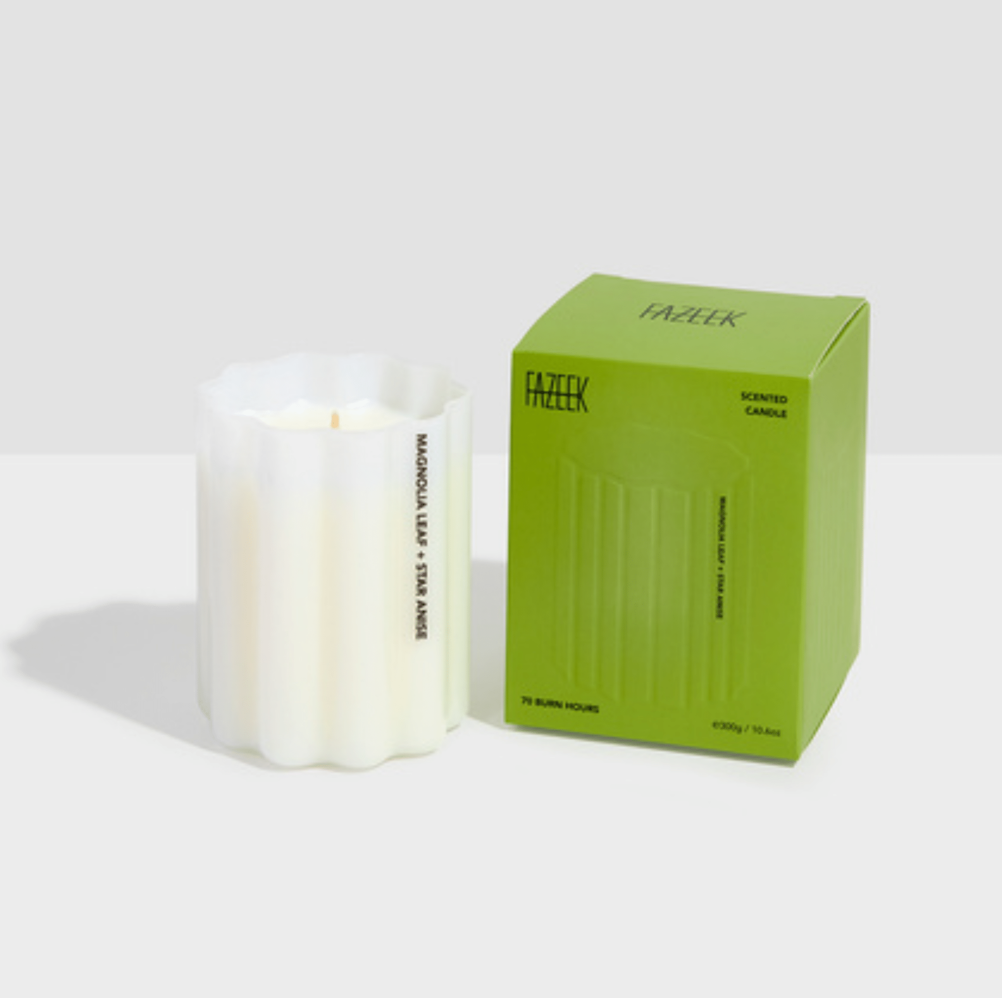 Wave Candle - Magnolia Leaf + Star Anise - Gifted