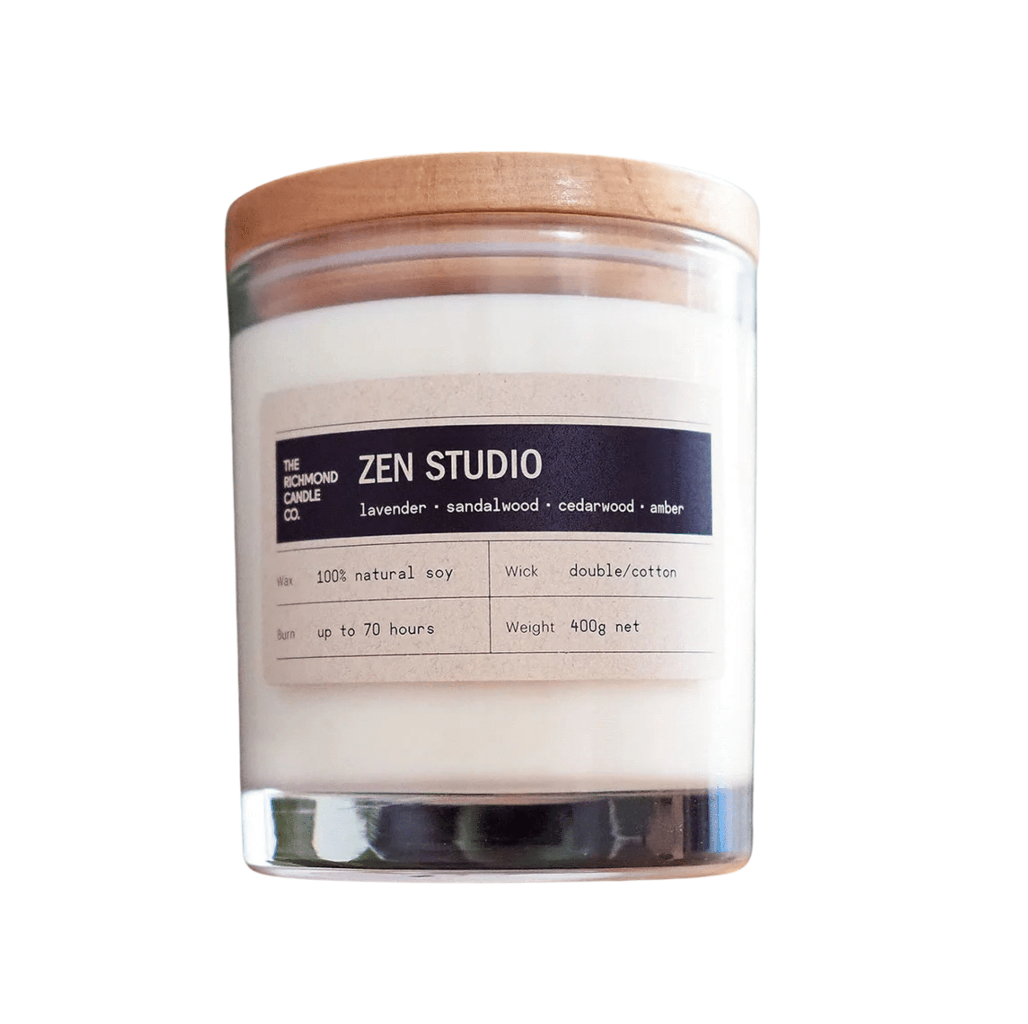 ‘Zen Studio’ Soy Candle - Richmond Candle Co - Gifted